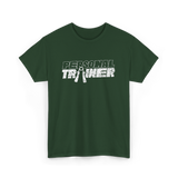 Personal Trainer Fitness Coach T-Shirt - Forest Green