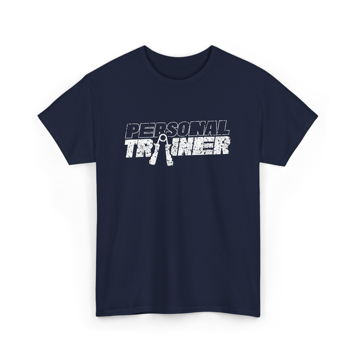 Personal Trainer Fitness Coach T-Shirt - Navy