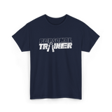 Personal Trainer Fitness Coach T-Shirt - Navy