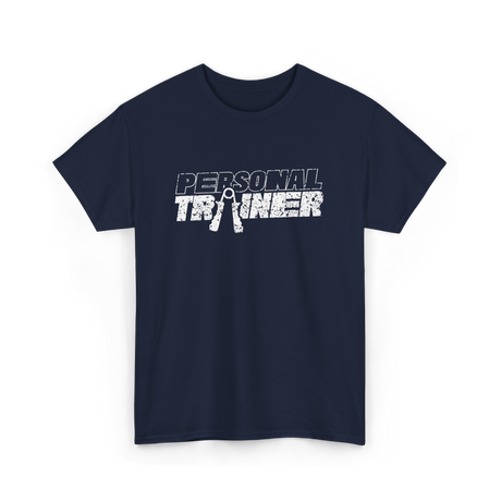 Personal Trainer Fitness Coach T-Shirt - Navy