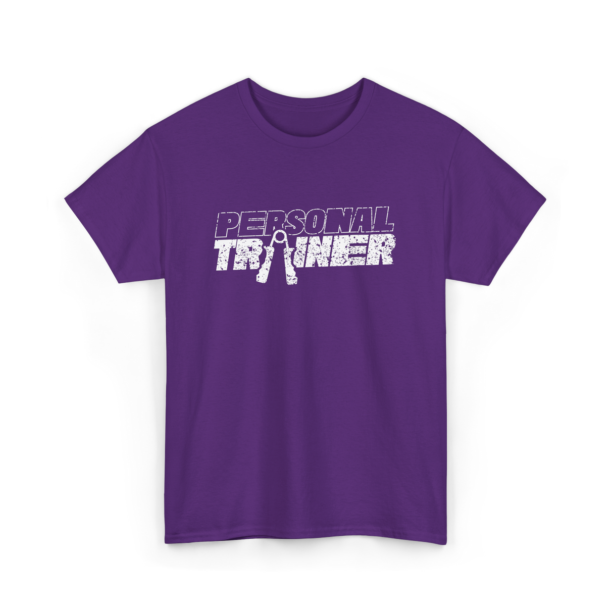 Personal Trainer Fitness Coach T-Shirt - Purple