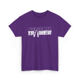 Personal Trainer Fitness Coach T-Shirt - Purple