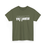 Personal Trainer Fitness Coach T-Shirt - Military Green