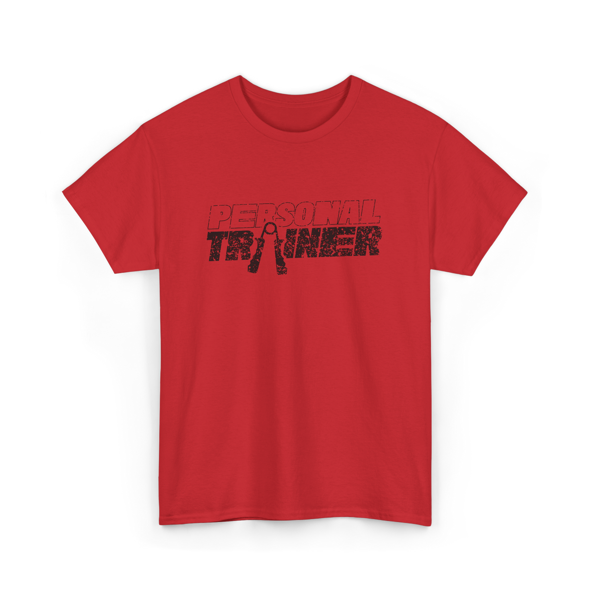 Personal Trainer Workout Fitness Coach T-Shirt - Red