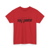 Personal Trainer Workout Fitness Coach T-Shirt - Red