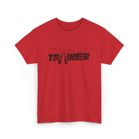 Personal Trainer Workout Fitness Coach T-Shirt - Red