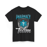 Pharmacy Team Pharmacist Healthcare T-Shirt - Black