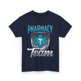 Pharmacy Team Pharmacist Healthcare T-Shirt - Navy