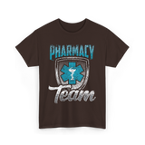 Pharmacy Team Pharmacist Healthcare T-Shirt - Dark Chocolate