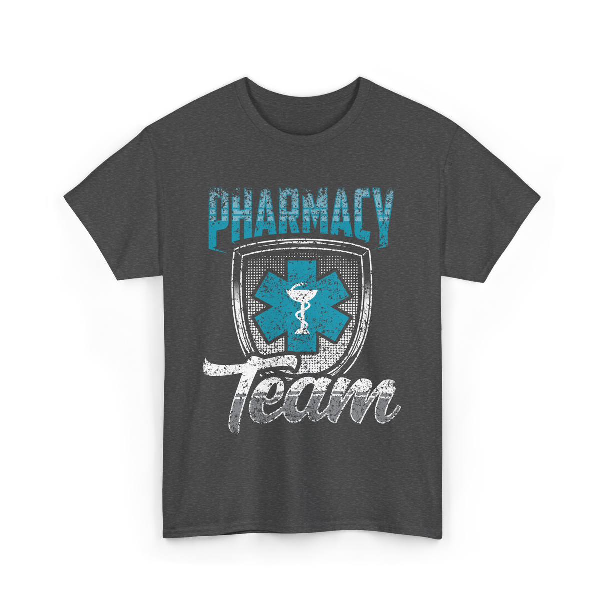 Pharmacy Team Pharmacist Healthcare T-Shirt - Dark Heather