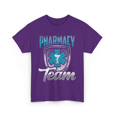 Pharmacy Team Pharmacist Healthcare T-Shirt - Purple