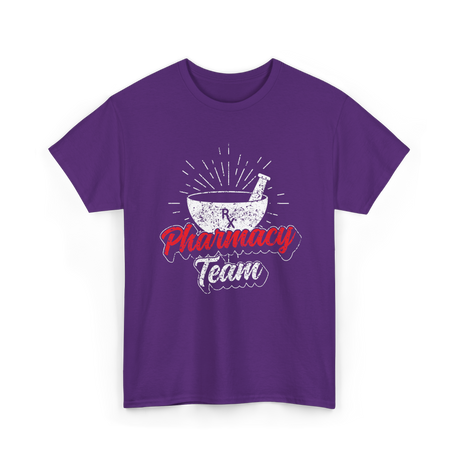 Pharmacy Team Pharmacy Teamwork T-Shirt - Purple