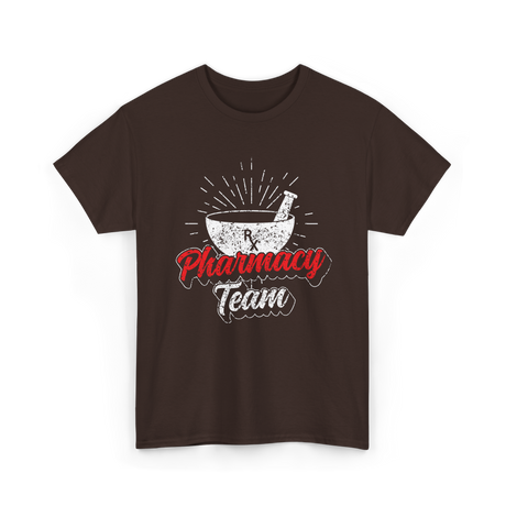 Pharmacy Team Pharmacy Teamwork T-Shirt - Dark Chocolate