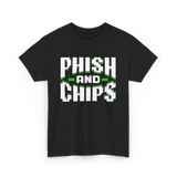 Phish and Chips Hacking T-Shirt - Black