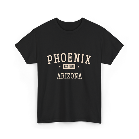 Phoenix Arizona Vintage T-Shirt - Black