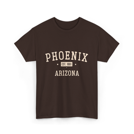 Phoenix Arizona Vintage T-Shirt - Dark Chocolate
