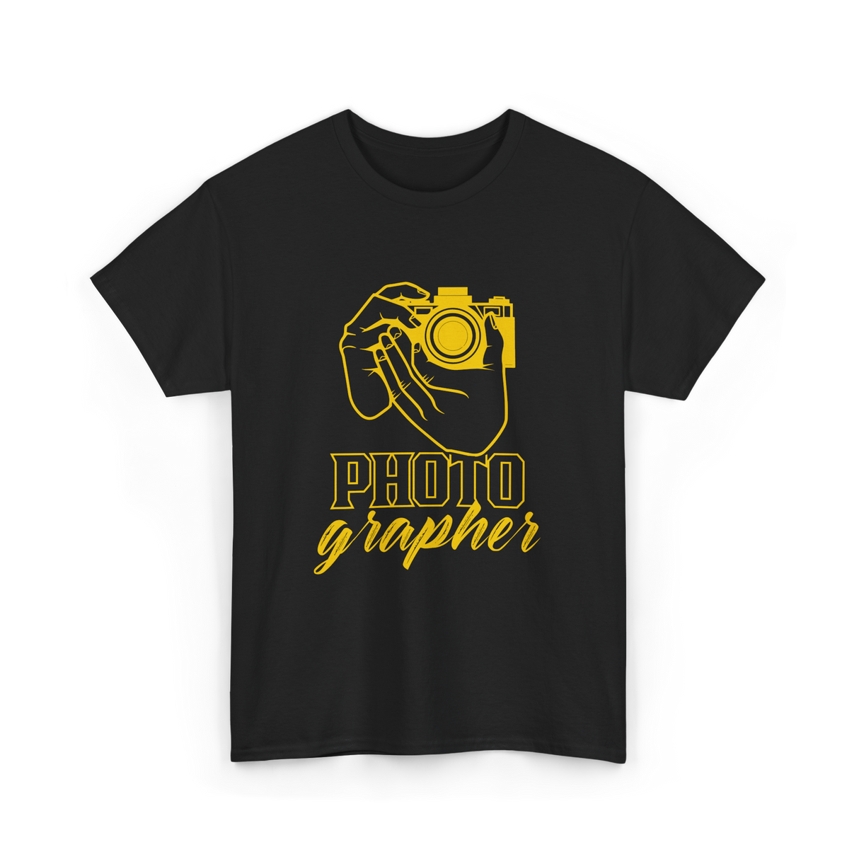 Photo Grapher Photographer Photography T-Shirt - Black