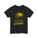 Photo Grapher Photographer Photography T-Shirt - Black