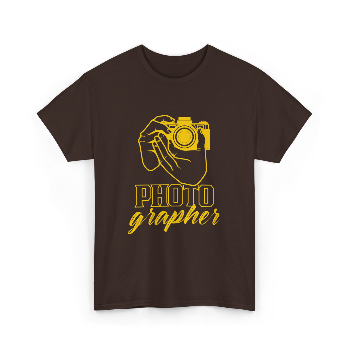 Photo Grapher Photographer Photography T-Shirt - Dark Chocolate