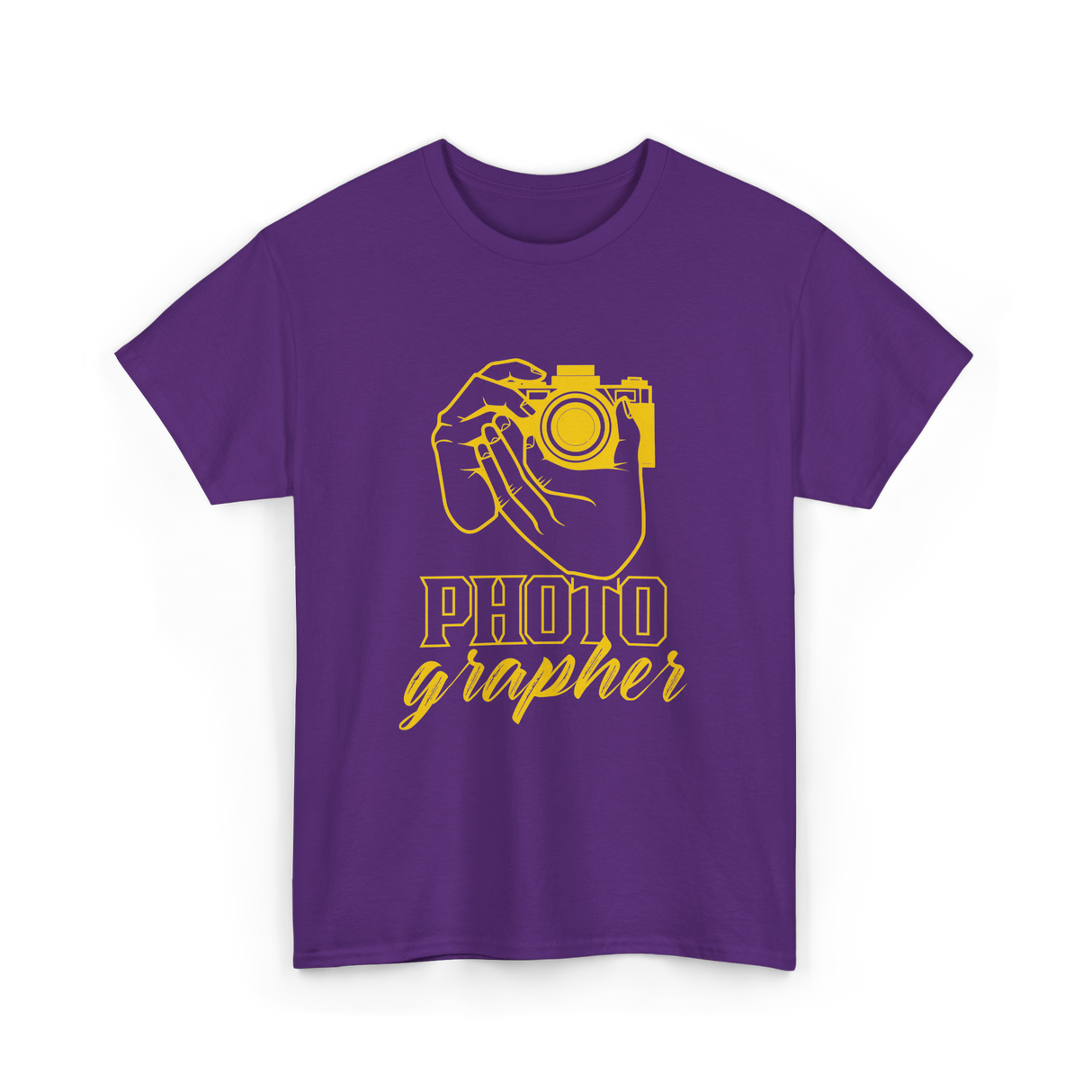 Photo Grapher Photographer Photography T-Shirt - Purple