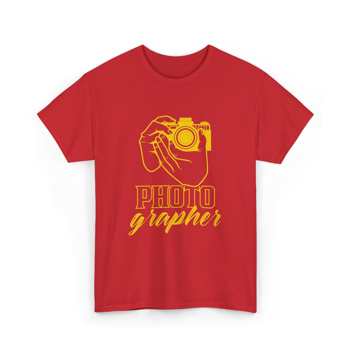 Photo Grapher Photographer Photography T-Shirt - Red