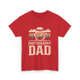 Photography Dad Photography T-Shirt - Red