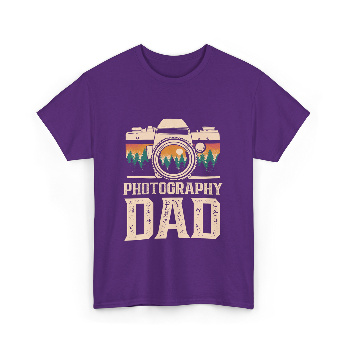 Photography Dad Photography T-Shirt - Purple