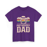 Photography Dad Photography T-Shirt - Purple