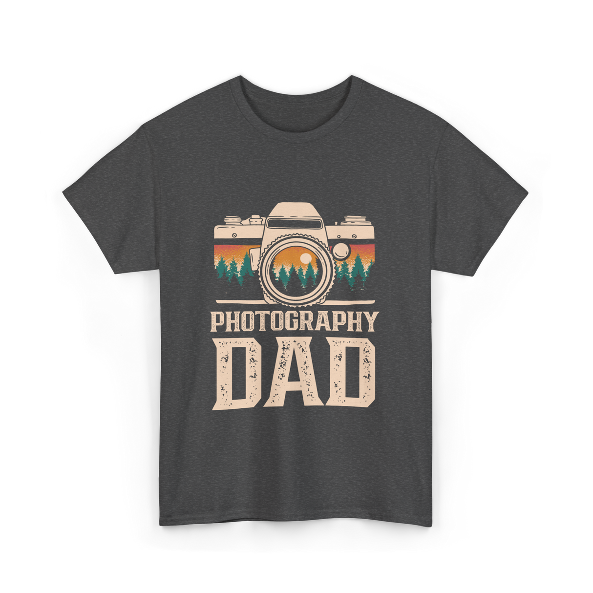 Photography Dad Photography T-Shirt - Dark Heather