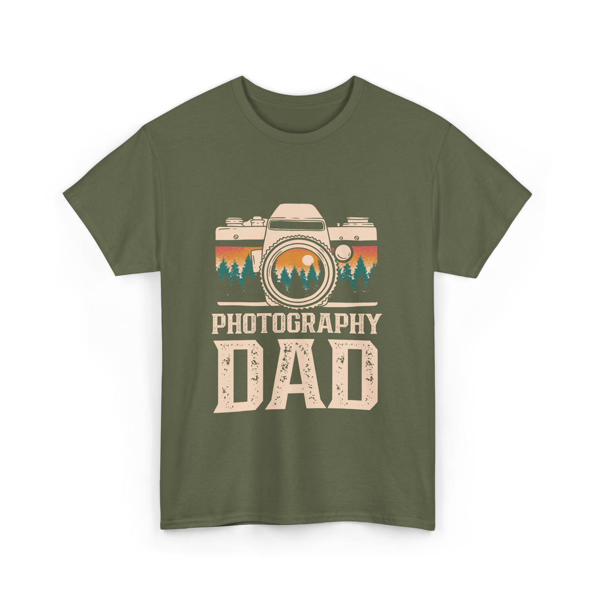 Photography Dad Photography T-Shirt - Military Green