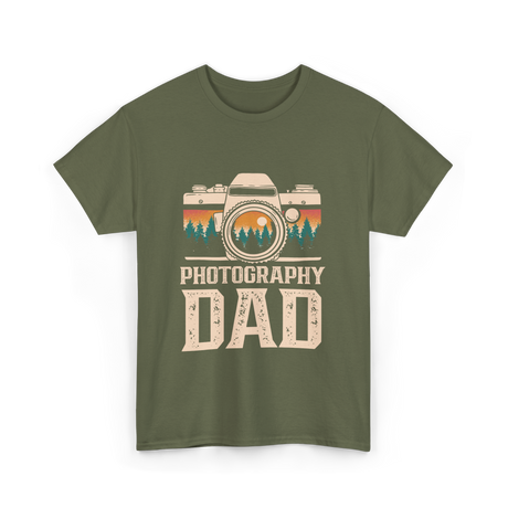 Photography Dad Photography T-Shirt - Military Green