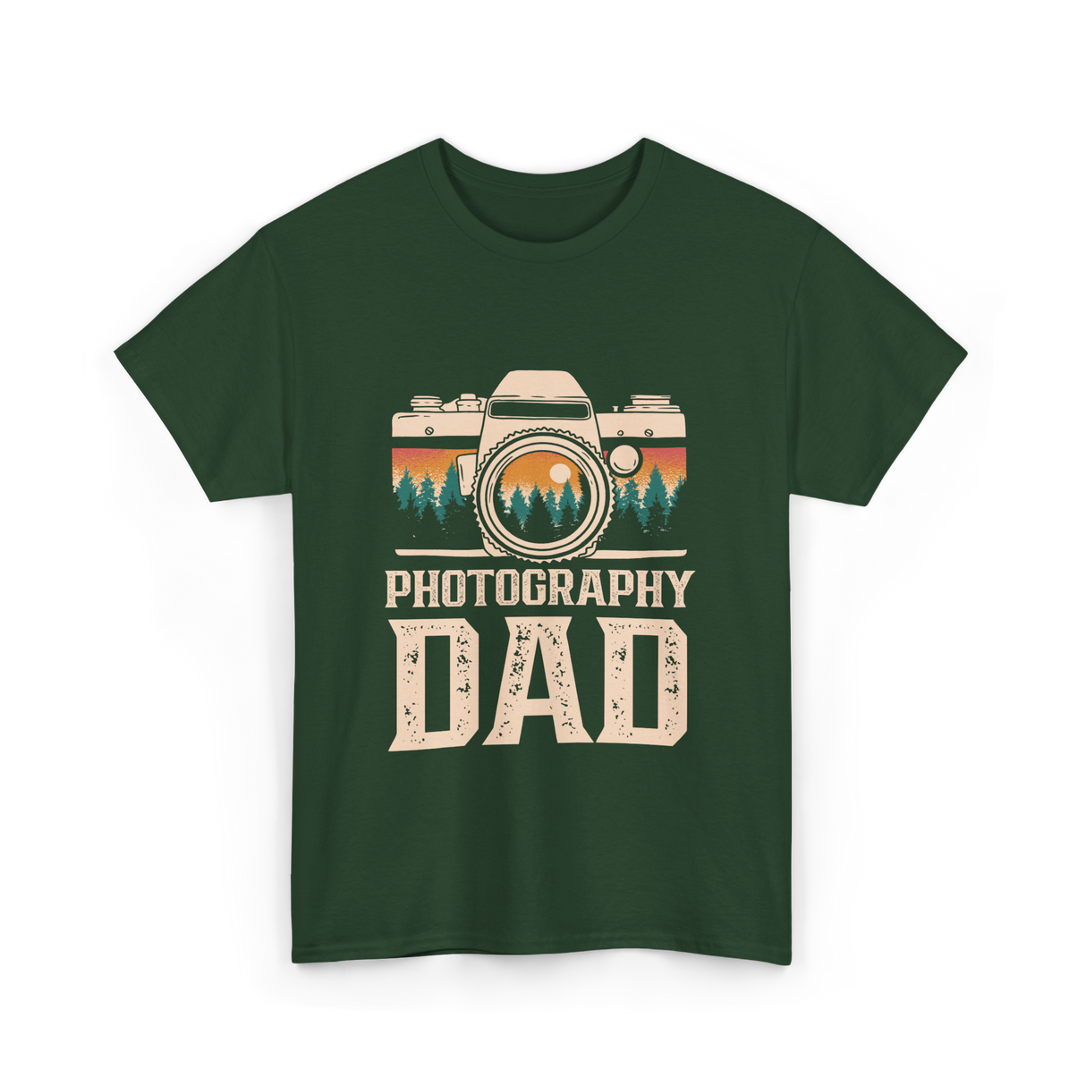 Photography Dad Photography T-Shirt - Forest Green