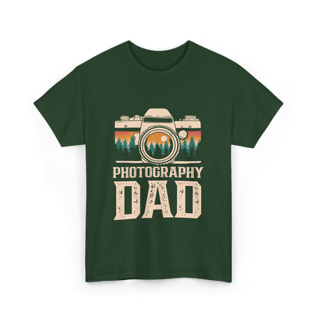 Photography Dad Photography T-Shirt - Forest Green