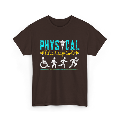 Physical Therapist Therapy T-Shirt - Dark Chocolate