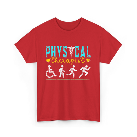 Physical Therapist Therapy T-Shirt - Red