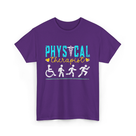 Physical Therapist Therapy T-Shirt - Purple