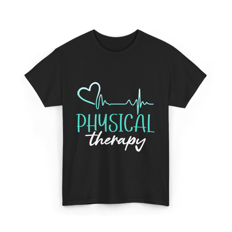 Physical Therapy Fitness T-Shirt - Black