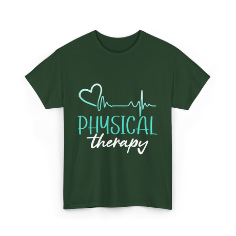 Physical Therapy Fitness T-Shirt - Forest Green