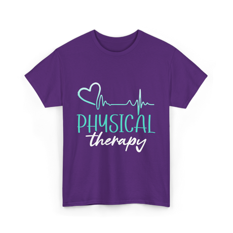 Physical Therapy Fitness T-Shirt - Purple