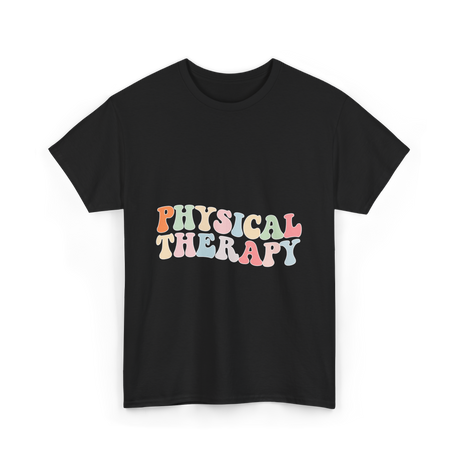 Physical Therapy Health Therapist T-Shirt - Black