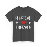 Physical Therapy Heart Therapy T-Shirt - Dark Heather