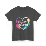 Physical Therapy Heart Therapy T-Shirt - Dark Heather