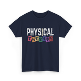 Physical Therapy Job Therapist T-Shirt - Navy