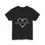 Physical Therapy Love Therapy T-Shirt - Black