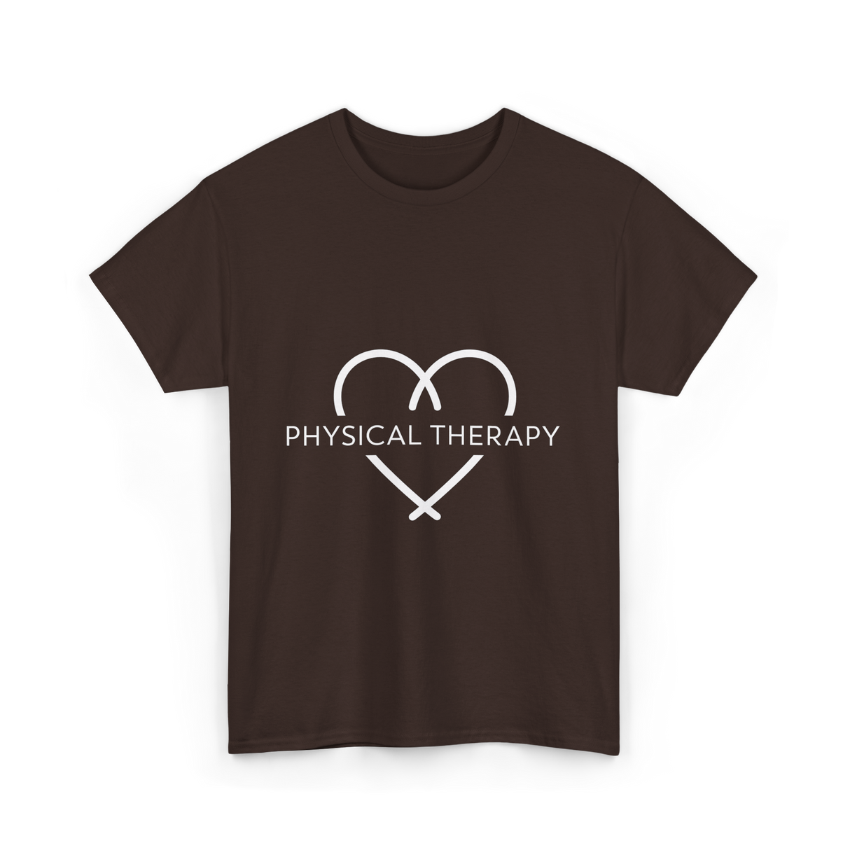 Physical Therapy Love Therapy T-Shirt - Dark Chocolate