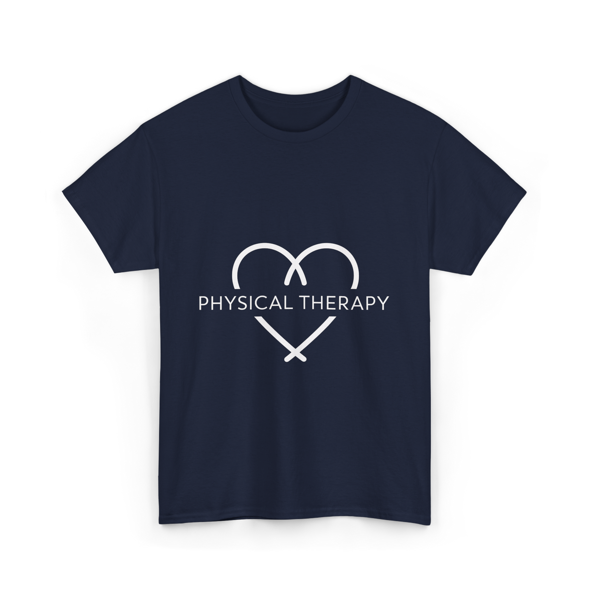 Physical Therapy Love Therapy T-Shirt - Navy