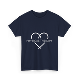 Physical Therapy Love Therapy T-Shirt - Navy