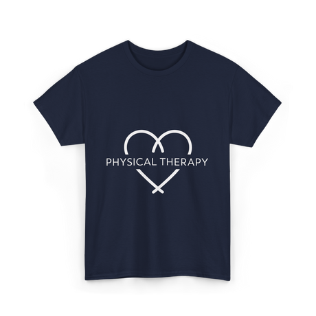 Physical Therapy Love Therapy T-Shirt - Navy