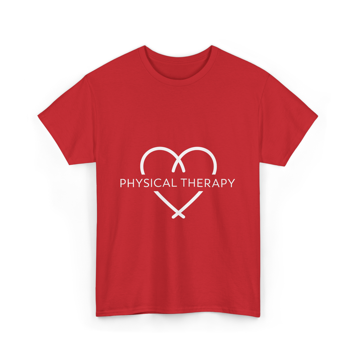 Physical Therapy Love Therapy T-Shirt - Red