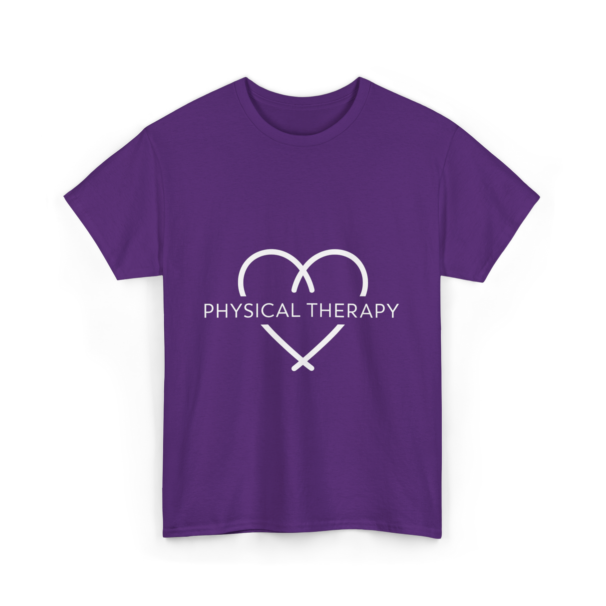 Physical Therapy Love Therapy T-Shirt - Purple